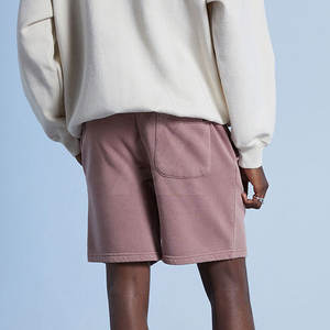 กางเกงขาสั้นกันเหงื่อแห้งเร็วของผู้ชายผ้าฝ้ายระบายอากาศลาย100% สไตล์ลำลองออกกำลังกายมาใหม่ - Product Image 3