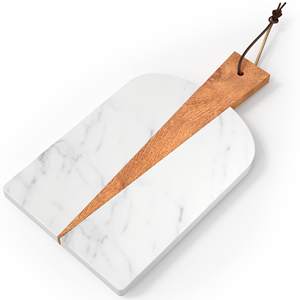 Planche à découper vintage en marbre et bois bloc à découper forme rectangulaire planche à découper pour la vente chaude accessoires de cuisine à domicile - Product Image 3