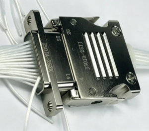 Conector Micro Rectangular J24H-25TJ, Conector Macho de 25 Pines con Tapa Antipolvo, Cables Volantes, Estándar GJB, Conector de Señal de Precisión Aeroespacial - Product Image 2
