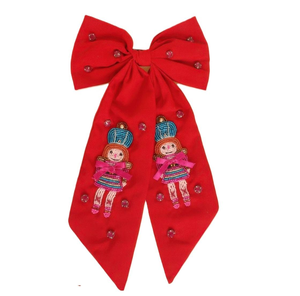 Moño para el cabello con cuentas de semillas y bordado de cuentas para mujeres y niñas, ideal para fiestas, directo de la India. - Product Image 1