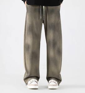 Vente en gros de pantalons décontractés automne hiver pantalons de survêtement en molleton pour hommes pantalons de sport de course pantalons de sport mode pantalons de survêtement de couleur unie - Product Image 3