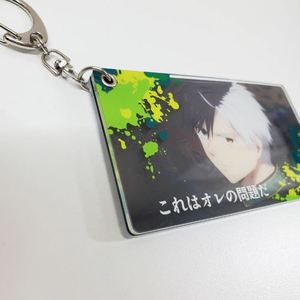 Wholesale Customisable Anime <b>Character</b> Slide Acrylic Steel Keychains Promotional <b>Cartoon</b> Toys HAGOROMO Brand Lightweight - Product Image 5