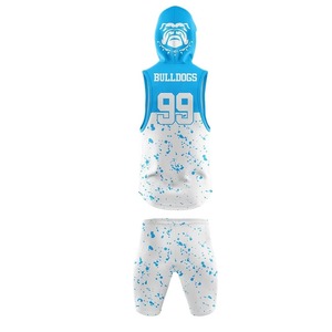 Équipement de football haute performance 7v7 respirant grande taille à manches courtes coupe flexible. Confort inégalé - Product Image 6