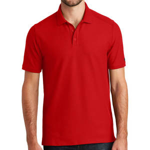 Polo de Manga Corta para Hombre, Rojo, que Absorbe la Humedad - Product Image 1