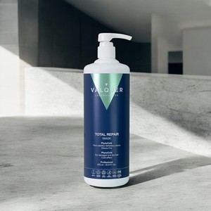 Maschera per ghiaccio vegana di qualità Premium per la riparazione totale ingredienti naturali crema per il trattamento dei capelli senza Silicone di olio di Macadamia. 1000 ml - Product Image 2