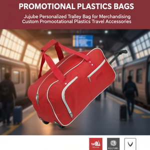 Bolsa de Transporte Personalizada Jujube para Merchandising, Accesorios de Viaje Promocionales de Plástico Personalizados - Product Image 3