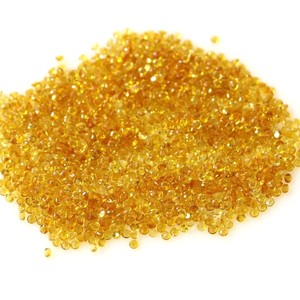 พลอยซิทรีนทรงกลมเจียระไนแบบธรรมชาติขนาด2.5มม. ลูกปัดอินเดียสำหรับทำเครื่องประดับหินซิทรินแบบหลวมจากผู้ค้าส่ง - Product Image 2