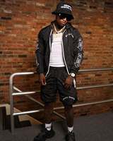 Ensemble de shorts de jogging imprimés en nylon écologique 2 pièces unisexe, style décontracté personnalisé, nouveau style, coupe-vent pour homme, respirant pour la gym et le fitness