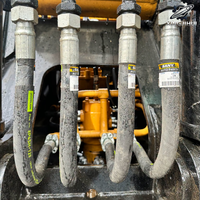Excavatrice sur chenilles Sany SY235C de 24 tonnes, pelleuse moyenne avec moteur Isuzu 6BG1, d'occasion, pour travaux de terrassement et construction chinoise
