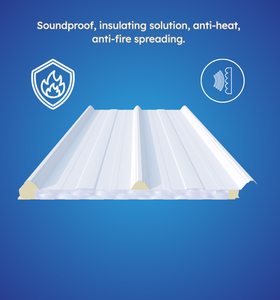 Panneau de revêtement mural interne PREXS EPS, léger, installation rapide, construction préfabriquée - Product Image 3