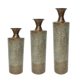 Florero de suelo de Metal Chirag Multicolor, soporte de flores decorativas altas de hierro, decoración única para el hogar, sala de estar, centro de mesa de Hotel, venta al por mayor - Product Image 5