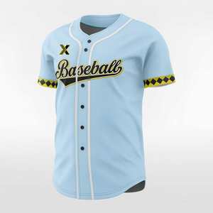 <b>Baseball</b> Jersey Fleece Men's Private Label & Sublimation Print - Wholesale Manufacturer - Product Image 4