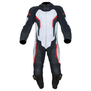 Combinaison de course moto unisexe en cuir PU sur mesure, taille XL, ensemble de vêtements de sport avec nom d'équipe personnalisé - Product Image 1