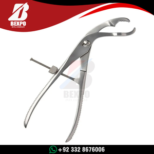 Pinzas de Acero Inoxidable para Sujeción de Huesos en Cirugía Ortopédica - Diseño de Agarre Firme, Pinzas Profesionales para Reducción de Fracturas - Product Image 6