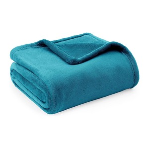 Fabricant de couvertures d'hôpital au Pakistan Emballage personnalisé en polaire OEM ODM Tissu en polaire uni de haute qualité solide tricoté PK - Product Image 2