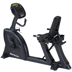 Vélo d'exercice inclinable pour la maison - SportsArt Foundation, cyclisme d'intérieur pour espaces d'entraînement dédiés - Product Image 1