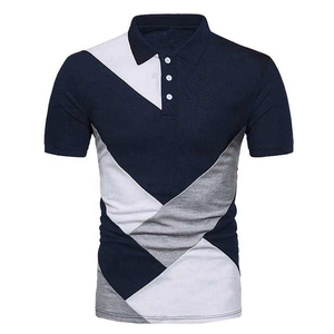 Hombre de diseño personalizado para Polos Tela de punto de ajuste elegante y cómodo para ropa informal - Product Image 1