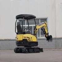 Penjualan Langsung Pabrik Compact Digger Harga Rendah Pemasok Micro Excavator Gudang Luar Negeri 4x4 Kabin Tertutup Kondisi Baru