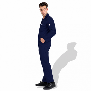 Vente en gros de combinaisons de travail de sécurité légères pour hommes uniformes de travail confortables et à séchage rapide vêtements de travail respirants et à séchage rapide - Product Image 6