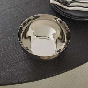 Tazón para servir de acero inoxidable de la más alta calidad para frutas y otras vajillas, tazón para servir pulido de acero - Product Image 4