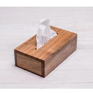 Portapañuelos de Madera de Lujo Especial para Ramadán y Eid con Logotipo Personalizado, Ecológico y Duradero, Estilo Americano para Uso Doméstico - Product Image 1