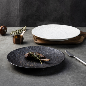 Vajilla de Porcelana Personalizada para <span class=keywords><strong>Restaurante</strong></span> Yayu, Plato de Queso de Cerámica Negra para <span class=keywords><strong>Tapas</strong></span>, Otros Artículos de Mesa Casuales - Product Image 3