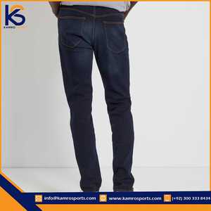 กางเกงยีนส์ขายาวสำหรับผู้ชายกางเกงยีนส์ขายาวน้ำหนักเบาดีไซน์ใหม่ - Product Image 3