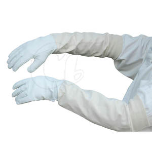 Guantes de apicultura de material duradero Guantes de apicultura de cuero de alta calidad En stock Guantes de Apicultura - Product Image 1