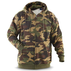 Vente en gros de sweats à capuche personnalisés camouflage pour hommes sweat-shirt décontracté avec capuche doublée en tissu éponge approvisionnement OEM - Product Image 5