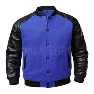 Chaqueta Universitaria Personalizada con Tu Propio Diseño para Hombre, Chaqueta Universitaria para Hombre Más Vendida en Tallas Grandes - Product Image 4