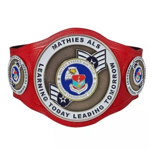 Medalla Deportiva de Metal Personalizada Moderna, Fabricada a Medida, Suministro Directo de Fábrica, para Eventos Deportivos, Lucha Libre, Boxeo, MMA, Acabado Premium Chapado en Oro - Product Image 4