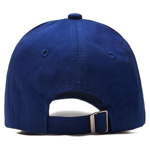 หมวกแก๊ปเบสบอลลายทแยง6แผงปัก3D โลโก้ออกแบบได้ตามที่ต้องการฝาหลังมีหัวเข็มขัดโลหะแบบสปอร์ตสำหรับทุกเพศ - Product Image 6