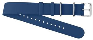 Correa Deportiva Elástica de Silicona Unisex de 20-22 mm, Color Azul Zul, Profesional, Suave, Ligera, Impermeable, Transpirable y Duradera para Reloj Inteligente de Acero Inoxidable - Product Image 2