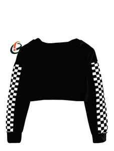 Top Corto de Mujer, Estilo Moderno, Material de Felpa, para las Cuatro Estaciones, Ever New International - Product Image 6