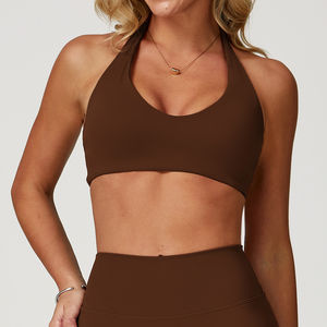 Vente en gros Nouvel arrivage Soutien-gorge de sport pour femmes grande taille Séchage rapide Respirant avec logo personnalisé Nouveaux ensembles de design pour la gym et le fitness - Product Image 4