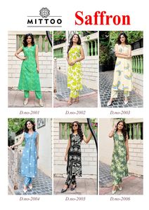 Colección Kurti Bottom formal para chicas de moda india y pakistaní con estampado de rayón exclusivo al por mayor para fiestas de verano e invierno - Product Image 2