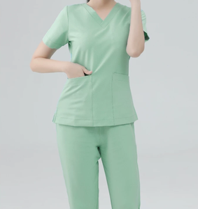 Calidad superior-Uniformes médicos de hospital Scrubs-Tamaño personalizado Scrubs Uniforme para hombres, mujeres-Scrub Sets Tamaño libre - Product Image 2