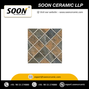 กระเบื้องพอร์ซเลนสำหรับจอดรถกลางแจ้งทนทานต่อรอยขีดข่วนสำหรับงานหนักและ12X12นิ้ว - Product Image 3