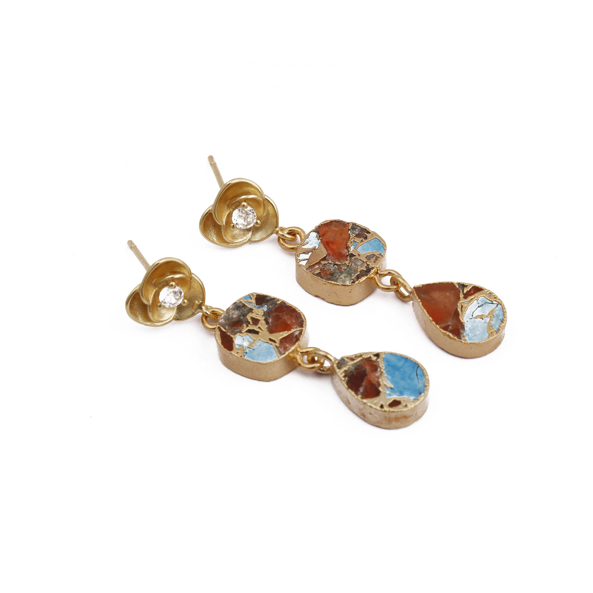 Oyster Copper Turquoise