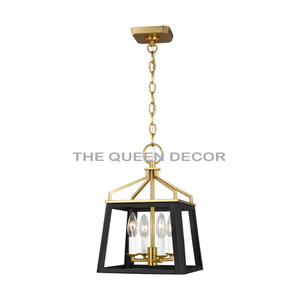 Diseño de tendencia Hierro Metal Diseño frondoso Oro Acabado antiguo Lámpara de araña decorativa de gran tamaño Lujo hecho a mano - Product Image 2