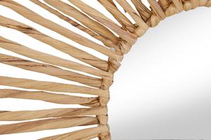 Cadre de miroir antique en jacinthe d'eau vintage minimaliste moderne de luxe de taille personnalisée pour décoration intérieure salon salle de bain mur anniversaire - Product Image 3