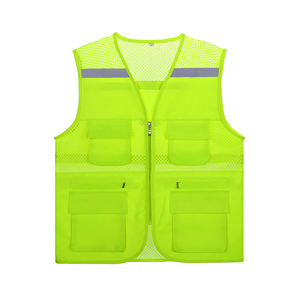 Chaqueta de chaleco reflectante de seguridad de alta visibilidad para equipos industriales al aire libre HI VIS, invierno, ropa de trabajo - Product Image 5