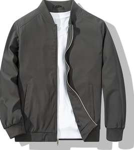 Chaqueta de Trabajo de Algodón para Hombre, Fabricada en Bangladesh, Cierre Completo, Cuello Camisero, Estilo Casual de Negocios, Cortavientos, Nueva Llegada - Product Image 5