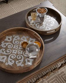 Vente chaude Plateau de Service en Bois et en Métal pour Boissons Alimentaires Taille Personnalisée de Haute Qualité au Meilleur Prix Par AALIYAN IMPEX - Product Image 3