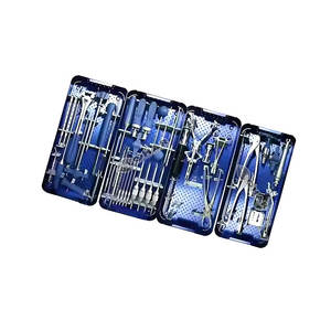 Kits de cirugía ortopédica mejor calificados, sistema de tornillo pedicular, instrumento de columna vertebral, instrumento ortopédico quirúrgico de acero inoxidable - Product Image 2