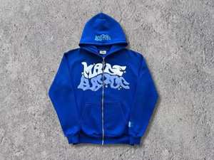 Fabricant personnalisé 380 Gsm sweat à capuche épais épais en détresse recadrée sweat à capuche broderie Patch hommes lavage à l'acide Streetwear à capuche - Product Image 3