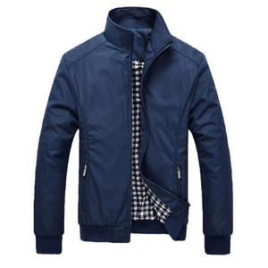 Blouson Bomber d'Hiver Bleu Teint HEXIQON pour Homme, Col Montant, Capuche Fourrée, Matière Spandex/Polyester, Chaud pour Moto, Livraison Directe - Product Image 1