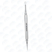 Extracteur de points noirs, extracteur de comédons, kit d'élimination des imperfections du visage, instrument de beauté professionnel, outil de soin de la peau, acier inoxydable