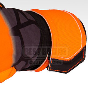 Youth Goalkeeper Gloves With Durable Stitching And Easy Fit Adjustable Wristband <b>Match</b> Ready Goalkeeper Gloves - Product Image 5