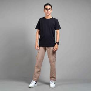 Camiseta de cuello redondo de algodón 100% para hombre, camiseta informal Unilo para hombre, camisetas para hombre - Product Image 4